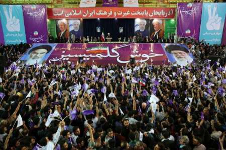 روحانی: روحانی به دنیا فحاشی نمی کند  راه آهن تبریز- میانه را آماده می کنیم