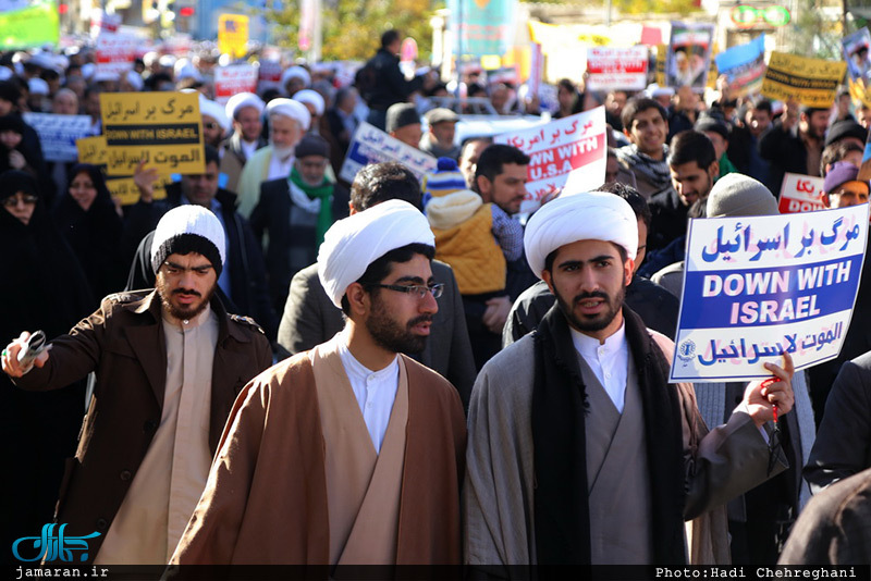 راهپیمایی ضد صهیونیستی پس از نماز جمعه‌ قم