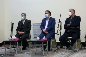 دیدار اعضای شورای عالی و هیات رئیسه سازمان نظام پرستاری با سید حسن خمینی