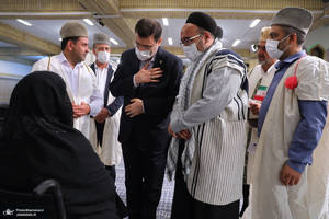 دیدار دست‌اندرکاران کنگره شهدای جامعه عشایری کشور با رهبر معظم انقلاب