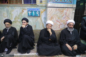 مراسم تشییع و ترحیم مرحومه سیده زهرا هاشمی شاهرودی‎