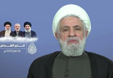 شیخ نعیم قاسم: محور مقاومت مدیون ایران اسلامی است/ خداوند ما را با امام خمینی کرامت بخشید