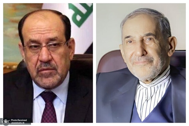 گفت‌وگوی ولایتی با نوری المالکی درباره تحولات منطقه/ خلع سلاح حزب‌الله لبنان و حشدالشعبی عراق بخشی از طرح آمریکایی صهیونیستی برای تضعیف جبهه مقاومت است و ملت‌های منطقه نباید اجازه دهند این پروژه خطرناک اجرایی شود