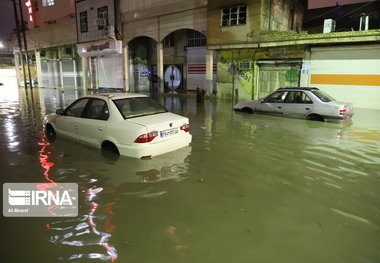 ۱۵۰ عملیات امداد و نجات در پی بارش باران در اهواز انجام شد