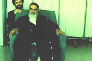 امام خمینی و حاج احمد در بیمارستان قلب