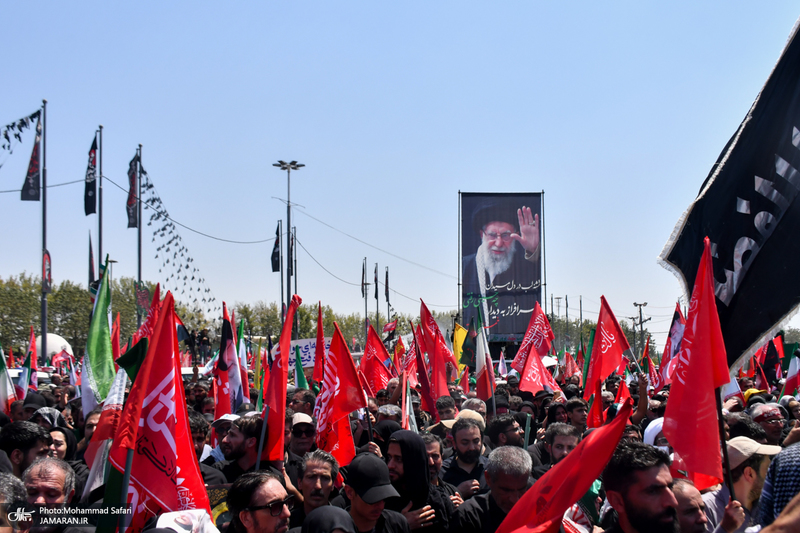 مراسم تشییع پیکر مطهر رهبر شهید انقلاب در تهران