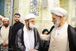 مراسم شانزدهمین سالگرد ارتحال آیت الله بهجت‎ (ره) در قم