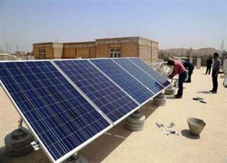 بهره برداری از اولین نیروگاه خورشیدی در شرکت بهره برداری نفت و گاز کارون
