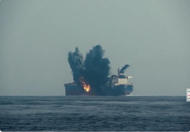 یمن به اسرائیل حمله کرد / پهپاد یمنی در ایلات آتش به پا کرد! + فیلم