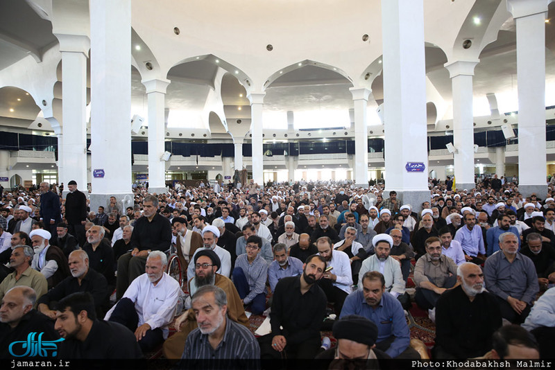 حضور سید حسن خمینی در نماز جمعه قم