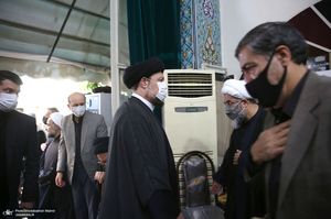 مراسم تشییع آیت الله سید مهدی موسوی بجنوردی (ره) در تهران