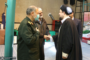 مراسم جشن میلاد امام حسین (ع) و روز پاسدار در حسینیه جماران‎‎