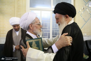 مراسم بزرگداشت والده حضرت آیت الله بیات زنجانی