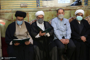 مراسم ختم مرحوم حاج محمد کمساری در قم -1