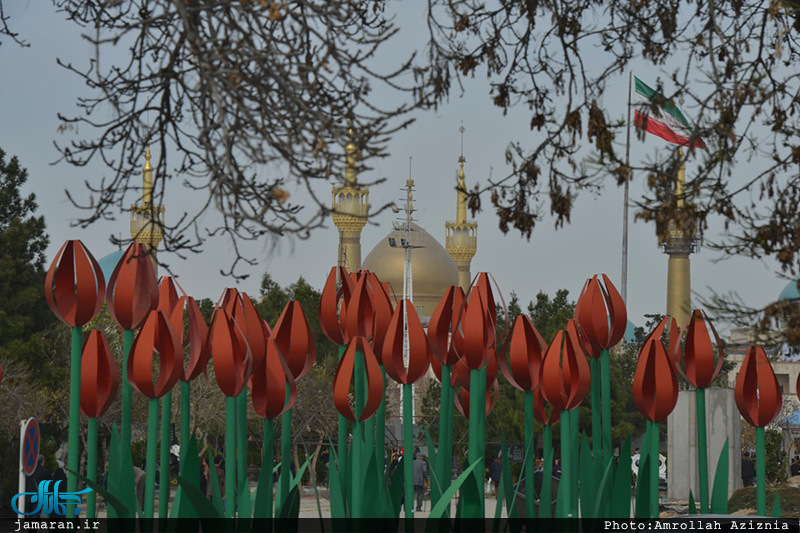  زیارت اهل قبور در پنجشنبه آخر سال-بهشت زهرا(س) تهران