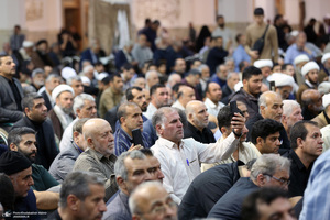مراسم چهلم شهیدان لاریجانی در حرم مطهر حضرت معصومه (س) -2