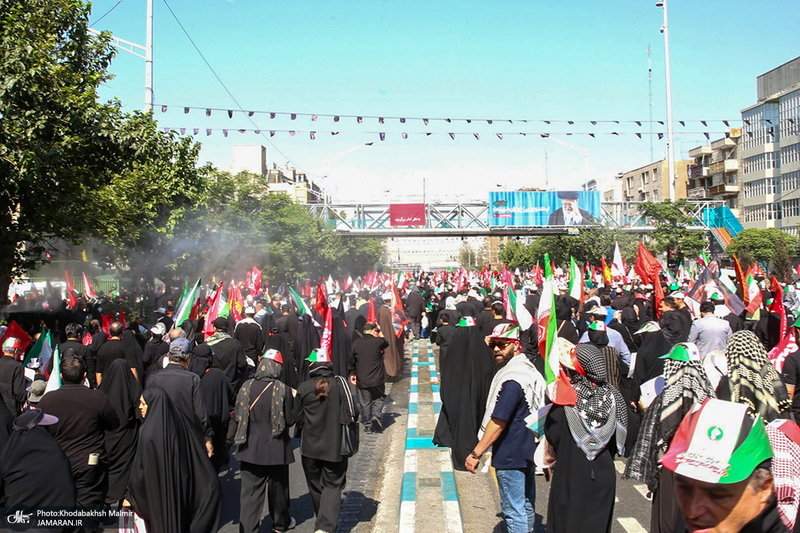 مراسم تشییع پیکر مطهر رهبر شهید انقلاب در تهران -6