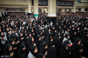 عزاداری هیئت‌های دانشجویی به مناسبت اربعین در حسینیه امام خمینی