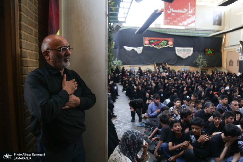 مراسم روز هشتم ماه محرم در خانه موزه شهید مدرس