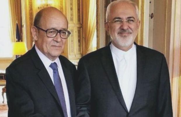 رایزنی تلفنی وزیران امور خارجه ایران و فرانسه