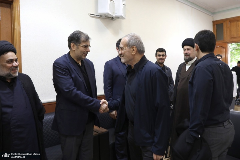 دیدار رئیس جمهوری با آیت الله سید حسن خمینی