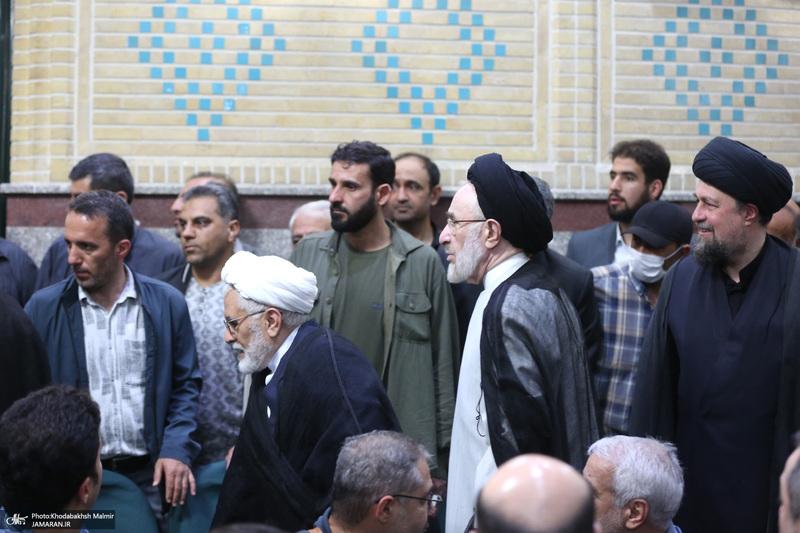 مراسم یادبود حاجیه خانم خدیجه خاتمی در مسجد امیرالمومنین (ع) -2