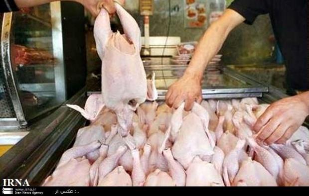 فروش مرغ در ورامین بالاتر از 115 هزار ریال تخلف است