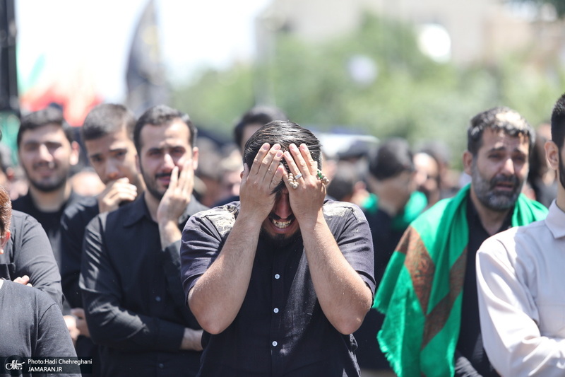 مراسم شهادت امام جعفر صادق(ع) با حضور آیت الله العظمی وحید خراسانی