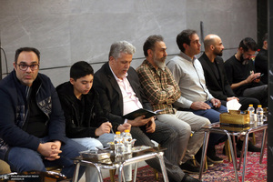 حضور سید حسن خمینی در منزل آیت الله امام جمارانی