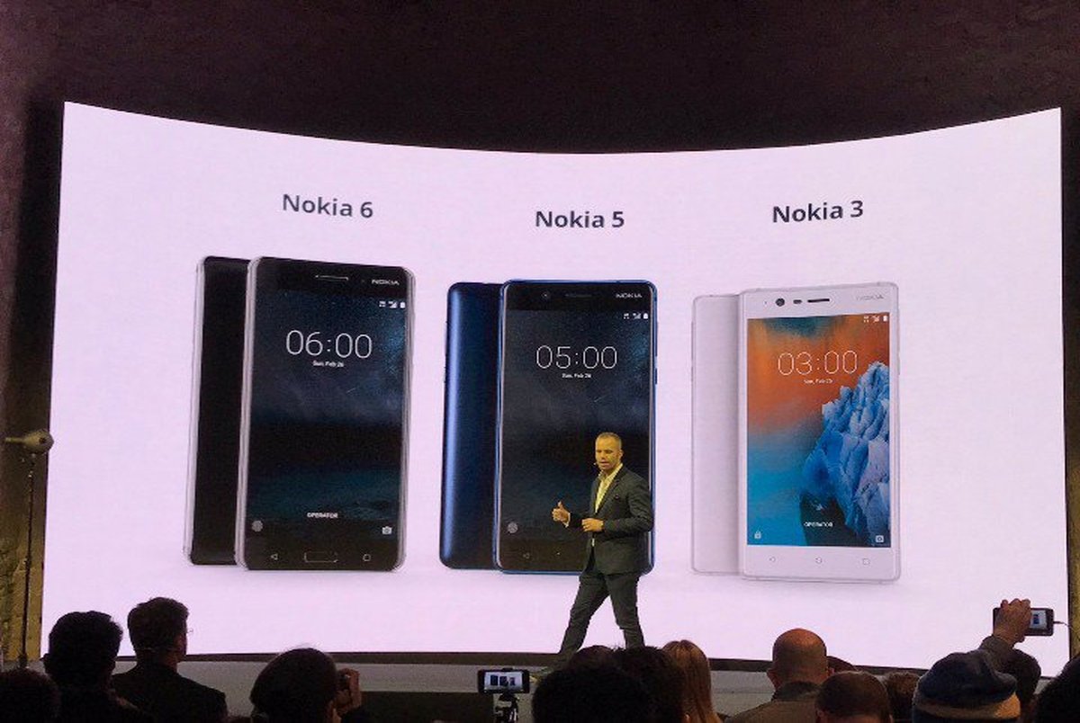 نوکیا سه گوشی معرفی کرد؛ نوکیا 6، نوکیا 5 و نوکیا 3