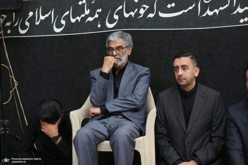 مراسم عزاداری شب تاسوعای حسینی در حرم امام خمینی (س)