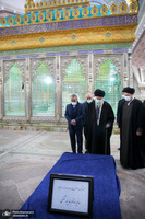 حضور رهبر معظم انقلاب در حرم مطهر حضرت امام خمینی(س)