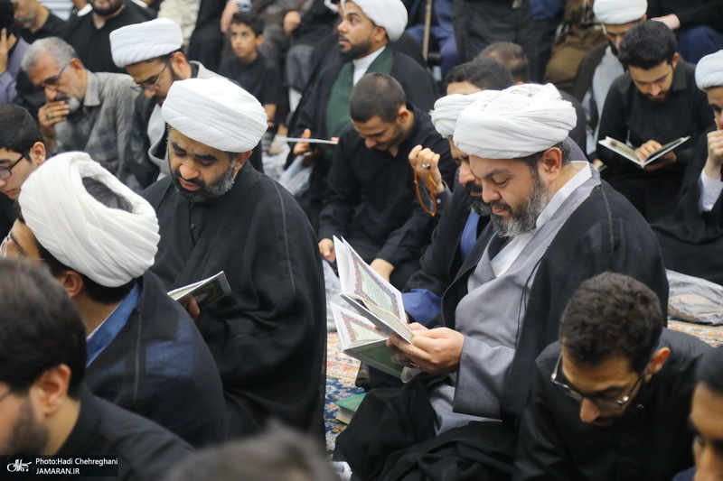 مراسم وداع با آیت الله العظمی شبیری زنجانی (ره)