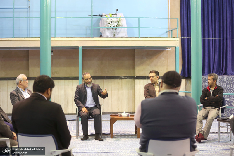 نشست مدیر عامل و مدیران خبرگزاری مهر با معاون فرهنگی و ارتباطات موسسه و مدیر عامل مطبوعاتی جماران