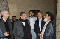 بازدید عزت الله ضرغامی از بیت تاریخی امام در خمین (13)