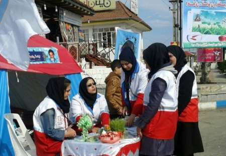 مراجعه حدود 11 هزار مسافر نوروزی به ایستگاه های ایمنی و سلامت هلال احمر