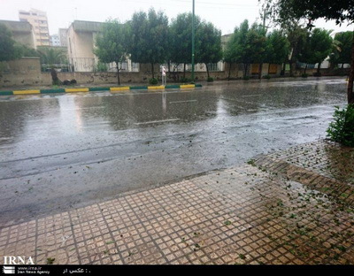 پیش بینی هواشناسی از احتمال رگبارهای پراکنده باران در استان بوشهر