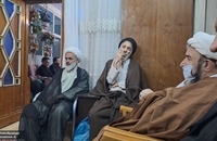 مراسم ایام شهادت حضرت صدیقه کبری فاطمه زهرا (س) در بیت مرحوم آیت‌الله العظمی محفوظی (15)