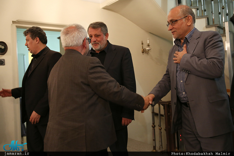 حضور اعضای فراکسیون امید در منزل آیت الله هاشمی رفسنجانی(س) 