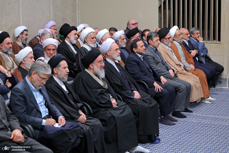 دیدار مسئولان نظام با رهبر معظم انقلاب