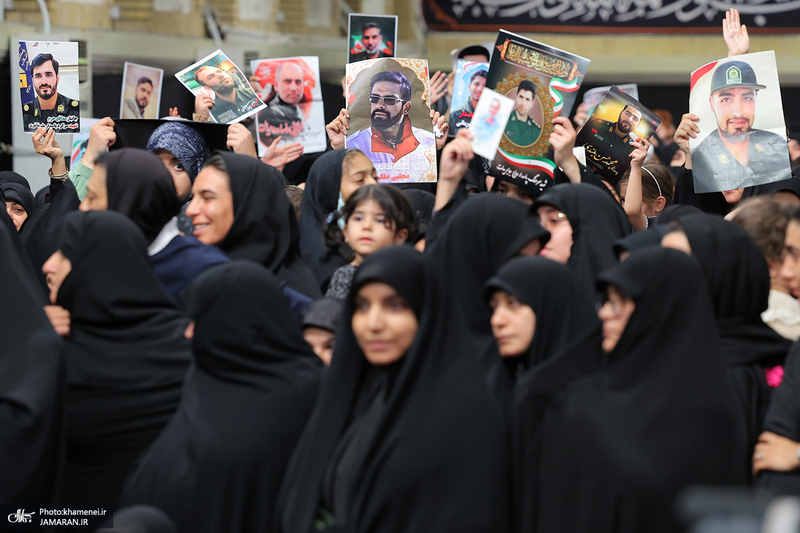 مراسم بزرگداشت شهدای جنگ تحمیلی اخیر با حضور و سخنرانی رهبر معظم انقلاب