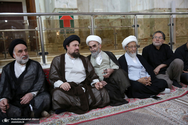 مراسم بزرگداشت ارتحال آیت الله العظمی محقق کابلی در حرم امام خمینی (س)