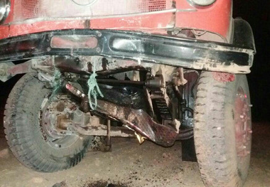 ترس از واژگونی خودرو راننده را به کام مرگ فرستاد