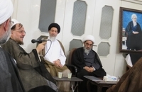 دیدارجمعی از علماء و روحانیت تهران و کرج با آیت الله فاضل لنکرانی (3)