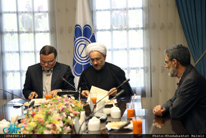 بازدید سید حسن خمینی از موسسه فرهنگی اکو/ 