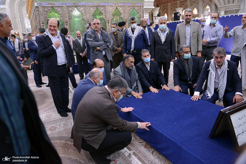 تجدید میثاق مدیران و کارکنان شرکت مخابرات با آرمان های حضرت امام (س)