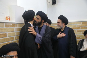 مراسم وداع با آیت الله العظمی شبیری زنجانی (ره)