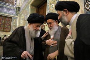 مراسم بزرگداشت آیت الله سیدجعفر خوانساری(ره) با حضور سید حسن خمینی