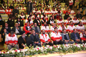 همایش جوانان هلال احمر استان مرکزی در بیت تاریخی حضرت امام