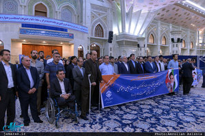 تجدید میثاق رئیس و کارکنان سازمان تامین اجتماعی با آرمان های حضرت امام خمینی(س) 